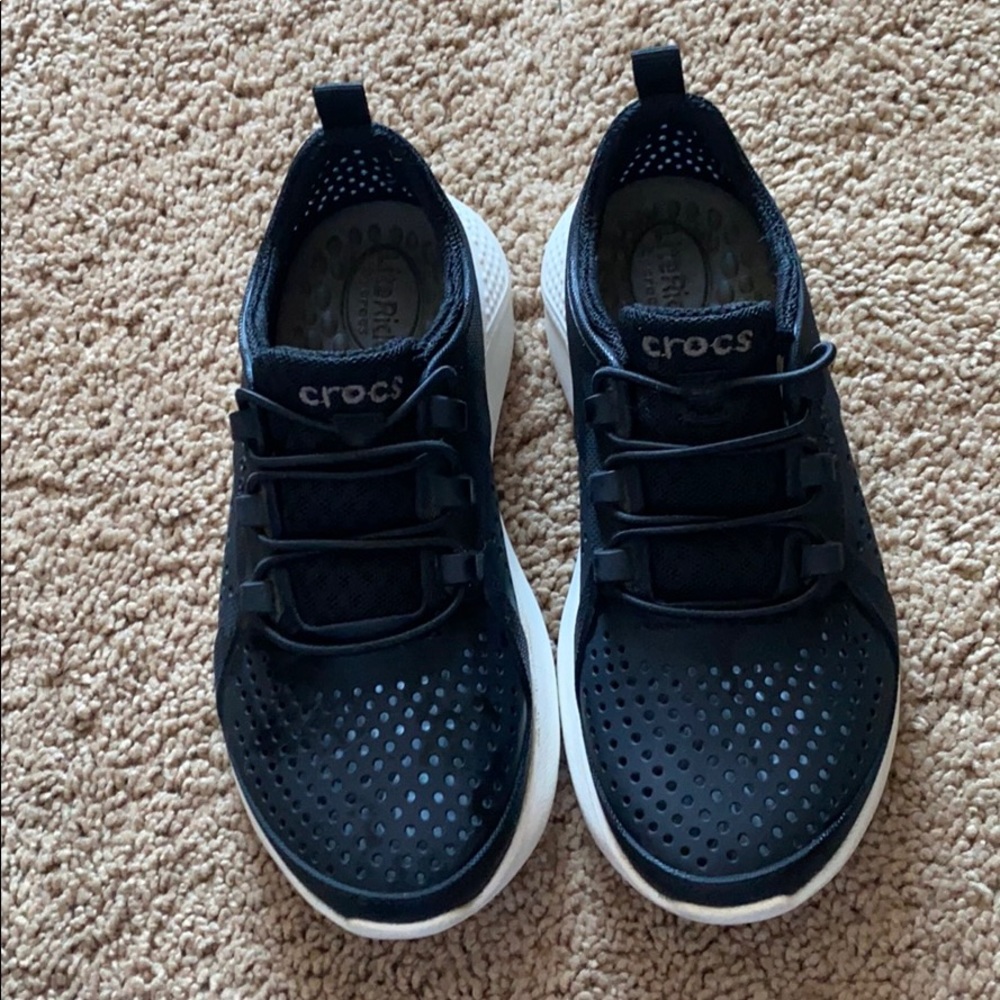 Kids croc sneakers